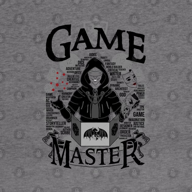 Game Master - Black by Milmino